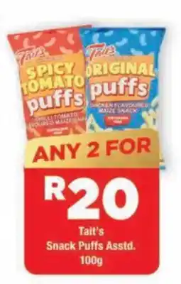 OK Grocer Tait's Snack Puffs Assorted offer