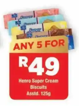 OK Grocer Henro Super Cream Biscuits offer