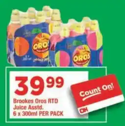 OK Grocer Brookes Oros RTD Juice Assstd. offer