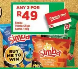 OK Grocer Simba Potato Chips offer