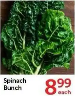 Oxford Freshmarket Spinach Bunch offer