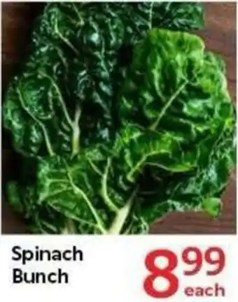 Oxford Freshmarket Spinach Bunch offer