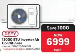 Makro DEFY 12000 BTU Inverter Air Conditioner offer