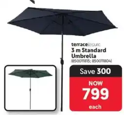 Makro terraceleisure 3 m Standard Umbrella offer
