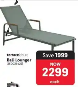 Makro terrace leisure Bali Lounger offer