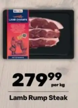 Pick n Pay Lamb Rump Steak offer