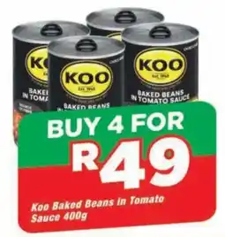 OK Grocer Koo Baked Beans in Tomato Sauce offer
