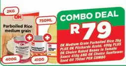OK Grocer OK Medium Grain Parboiled Rice offer