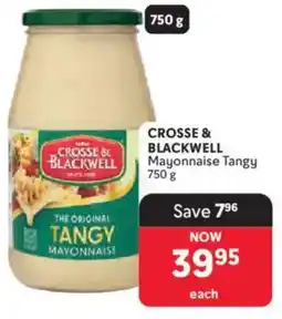 Makro Crosse & Blackwell Mayonnaise Tangy offer