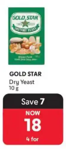 Makro GOLD STAR Dry Yeast offer