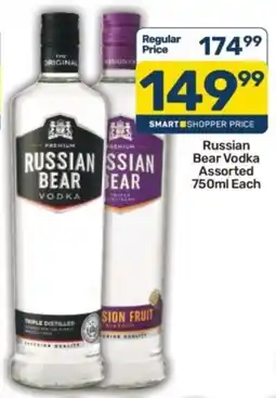 Pick n Pay Liquor Russian Bear Vodka Assorted offer
