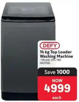 Makro DEFY 14 kg Top Loader Washing Machine offer