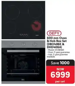 Makro DEFY 600 mm Oven & Hob Box Set offer