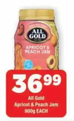 OK Grocer All Gold Apricot & Peach Jam offer