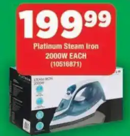 OK Grocer Platinum Steam Iron offer
