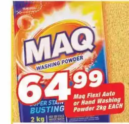 OK Grocer Maq Washing Powder offer