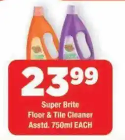 OK Grocer Super Brite Floor & Tile Cleaner offer