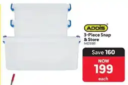 Makro ADDIS 3-Piece Snap & Store offer