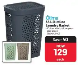 Makro Ótima 55 L Slimline Laundry Basket offer