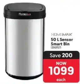 Makro HOMEMAX 50 L Sensor Smart Bin offer
