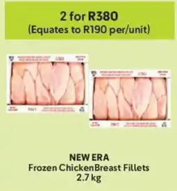 Makro New Era Frozen Chicken Breast Fillets offer