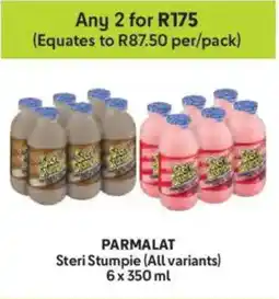 Makro Parmalat Steri Stumpie offer