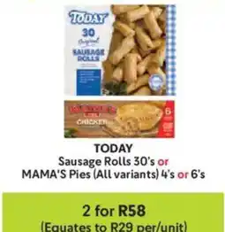 Makro TODAY Sausage Rolls offer