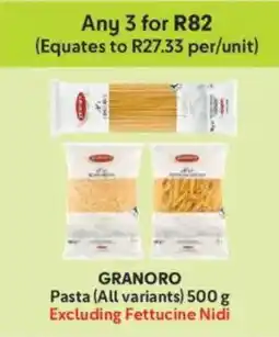 Makro Granoro Pasta offer
