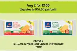 Makro Clover Full Cream Processed Cheese offer