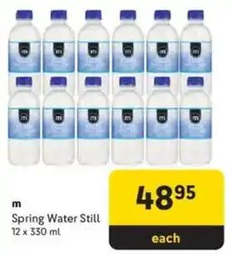 Makro m Spring Water Still offer
