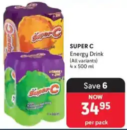 Makro SUPER C Energy Drink offer