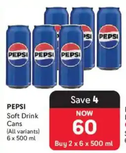 Makro PEPSI Soft Drink Cans offer