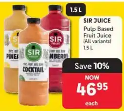Makro SIR JUICE Pulp Based Fruit Juice offer