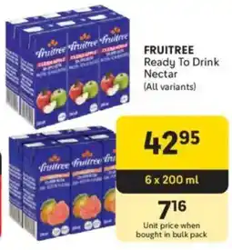 Makro FRUITREE Ready To Drink Nectar offer