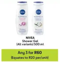 Makro NIVEA Shower Gel offer