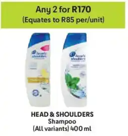 Makro Head & Shoulders Shampoo offer