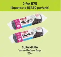Makro Supa Mama Value Refuse Bags offer