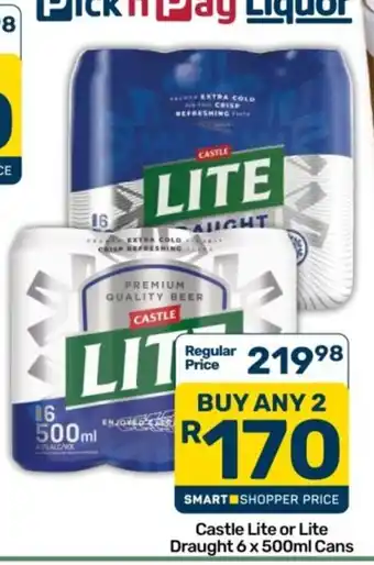 Castle Lite Draught