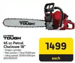 Makro Hyper Tough 45 cc Petrol Chainsaw 18" offer