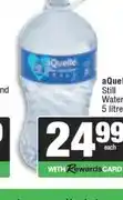 Spar aQuellé Still Water 5 litre offer