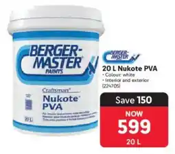 Makro Berger-Master Nukote PVA offer