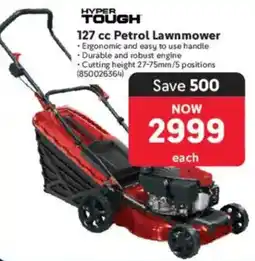 Makro HYPER TOUGH 127 cc Petrol Lawnmower offer