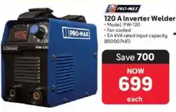 Makro PRO-MAX 120 A Inverter Welder offer
