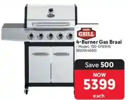 Makro Expert Grill 4-Burner Gas Braai offer