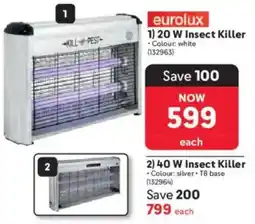 Makro eurolux 20 W Insect Killer offer