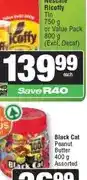 Spar Nescafe Ricoffy Tin 750 g or Value Pack 800 g offer