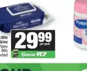 Spar Little Munchkins Baby Wipes 80s Assorted offer