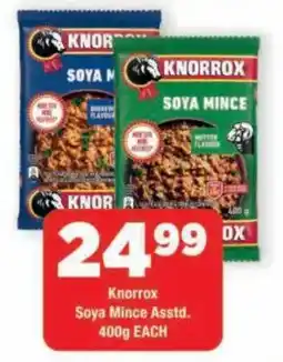 OK Grocer Knorrox Soya Mince Assorted offer