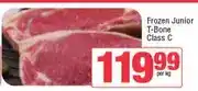Spar Frozen Junior T-Bone Class C per kg offer