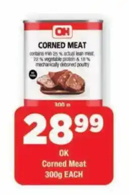 OK Grocer OK Corned Meat offer
